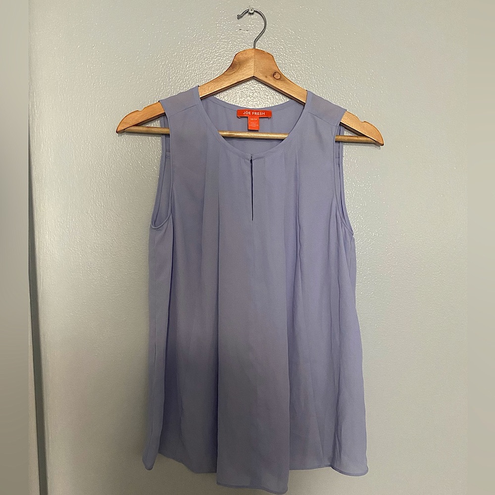 Joe Fresh Liliac Tank Top Blouse Womens Size XS